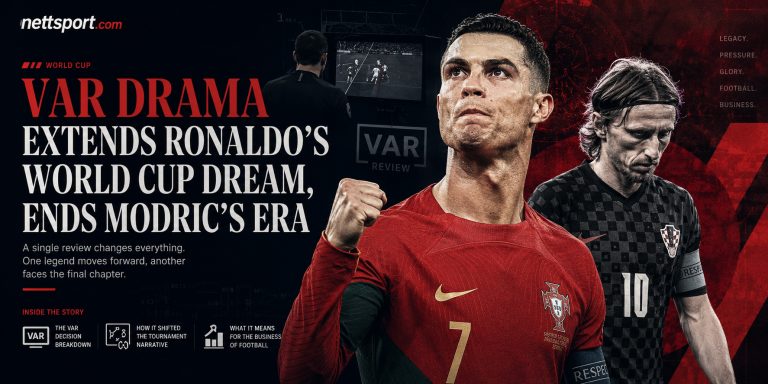 VAR Drama Extends Ronaldo's World Cup Dream, Ends Modric's Era