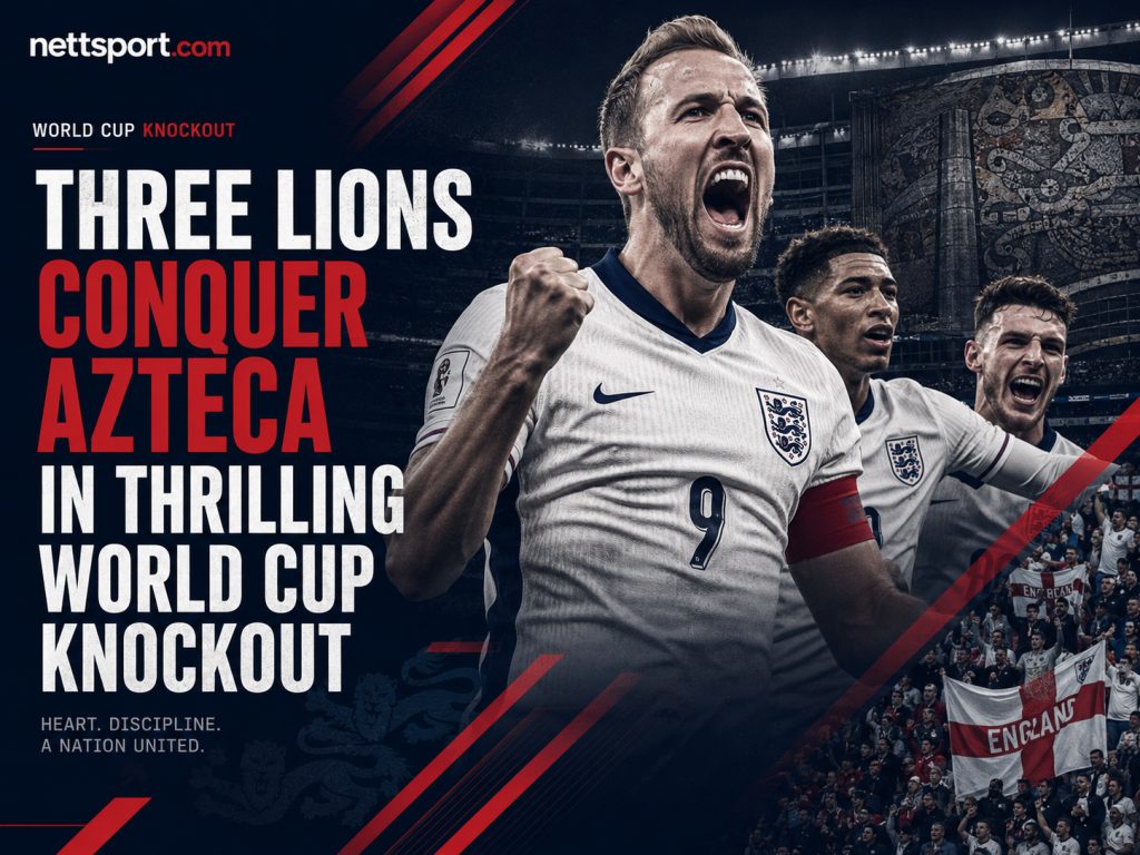 Three Lions Conquer Azteca in Thrilling World Cup Knockout