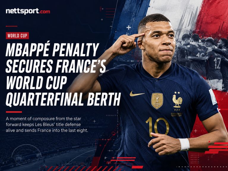 Mbappé Penalty Secures France's World Cup Quarterfinal Berth
