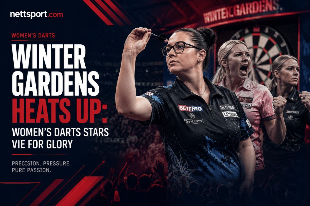 Winter Gardens Heats Up: Women's Darts Stars Vie for Glory