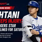 Ohtani Biceps Injury: Dodgers Star Sidelined for Saturday