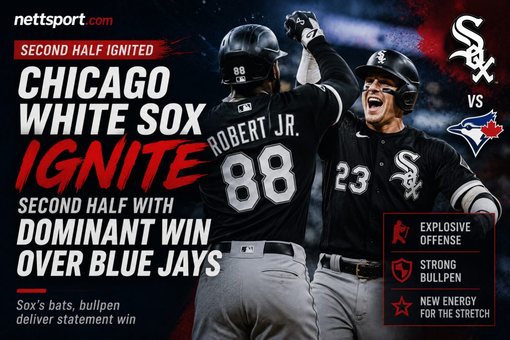 Chicago White Sox Ignite Second Half with Dominant Win Over Blue Jays