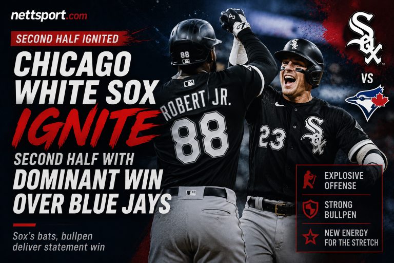 Chicago White Sox Ignite Second Half with Dominant Win Over Blue Jays