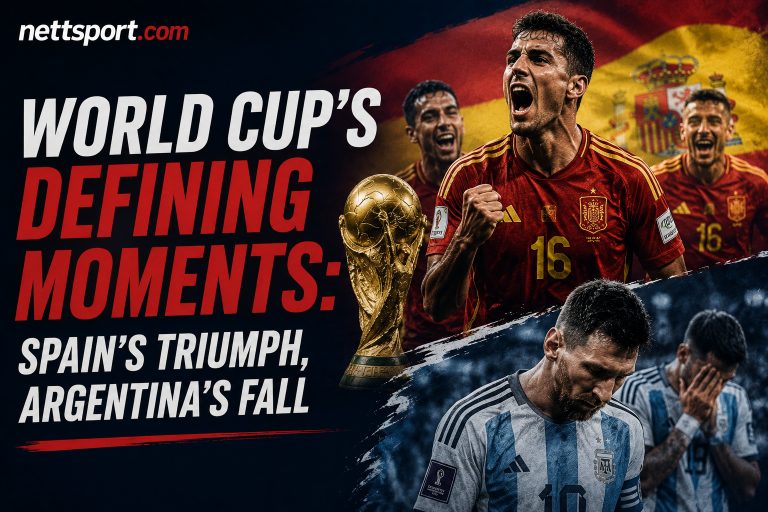 World Cup's Defining Moments: Spain's Triumph, Argentina's Fall