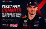 Verstappen Commits to Red Bull Until 2030, Ends F1 Exit Talk