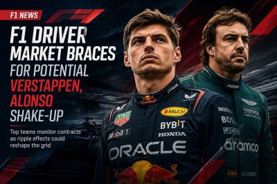 F1 Driver Market Braces for Potential Verstappen, Alonso Shake-Up