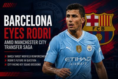 Barcelona Eyes Rodri Amid Manchester City Transfer Saga