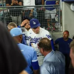 Dugout Drama: Freeman Escapes Serious Harm in Scary Tumble