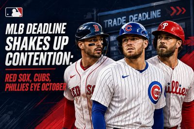 MLB Deadline Shakes Up Contention: Red Sox, Cubs, Phillies Eye October
