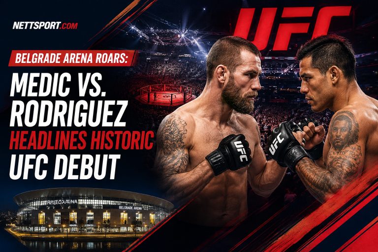 Belgrade Arena Roars: Medic vs. Rodriguez Headlines Historic UFC Debut