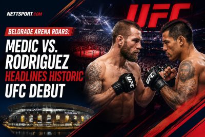 Belgrade Arena Roars: Medic vs. Rodriguez Headlines Historic UFC Debut
