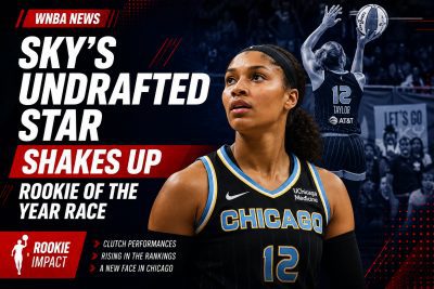 Sky's Undrafted Star Shakes Up WNBA Rookie of the Year Race