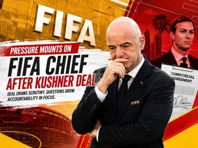 Pressure Mounts on FIFA Chief After Kushner Deal