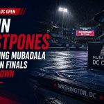 Rain Postpones Thrilling Mubadala DC Open Finals Showdown