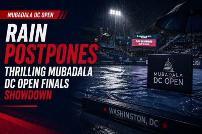 Rain Postpones Thrilling Mubadala DC Open Finals Showdown