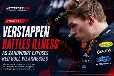 Verstappen Battles Illness as Zandvoort Exposes Red Bull Weaknesses
