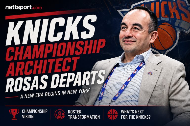 Knicks Championship Architect Rosas Departs