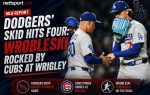 Dodgers' Skid Hits Four: Wrobleski Rocked by Cubs at Wrigley