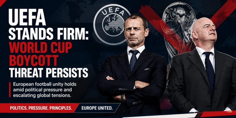 UEFA Stands Firm: World Cup Boycott Threat Persists