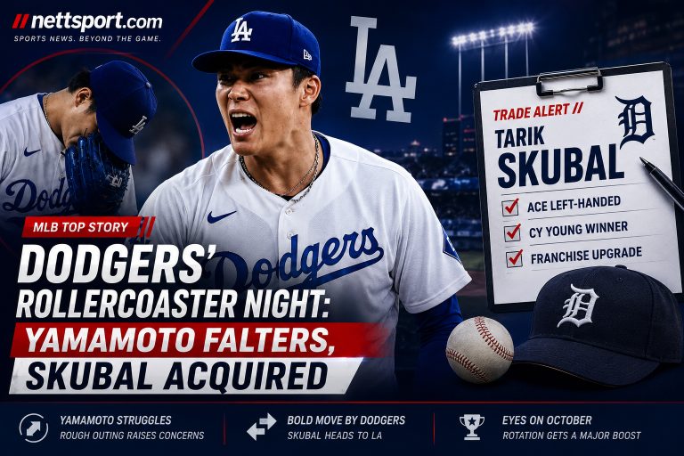 Dodgers' Rollercoaster Night: Yamamoto Falters, Skubal Acquired