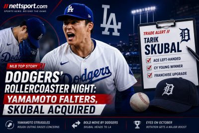 Dodgers' Rollercoaster Night: Yamamoto Falters, Skubal Acquired