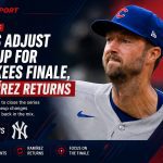 Cubs Adjust Lineup for Yankees Finale, Ramírez Returns