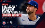 Cubs Adjust Lineup for Yankees Finale, Ramírez Returns