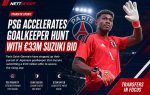 PSG Accelerates Goalkeeper Hunt with €33M Suzuki Bid