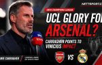 UCL Glory for Arsenal? Carragher Points to Vinicius Impact