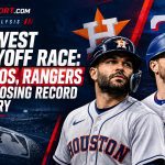AL West Playoff Race: Astros, Rangers Face Losing Record History