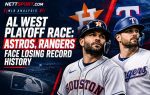 AL West Playoff Race: Astros, Rangers Face Losing Record History