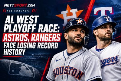 AL West Playoff Race: Astros, Rangers Face Losing Record History