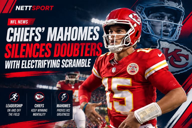 Chiefs' Mahomes Silences Doubters with Electrifying Scramble